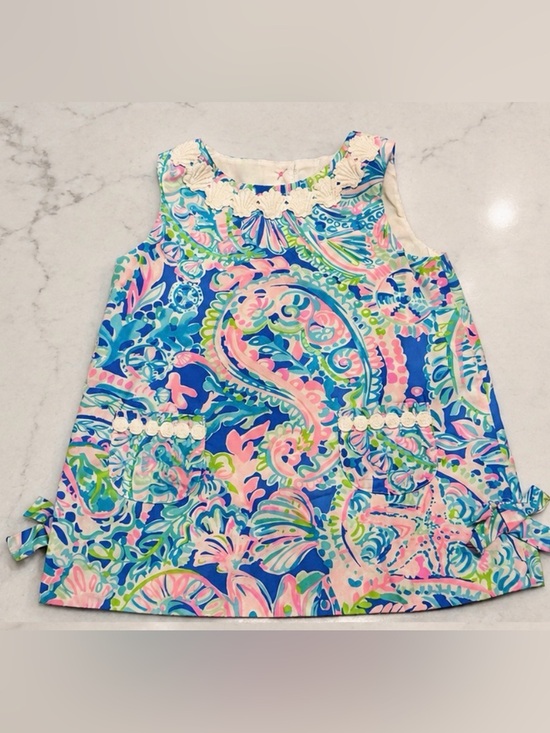 Lilly Pulitzer Other - Lilly Pulitzer Baby Lilly Shift Dress 12-18 Months NWOT